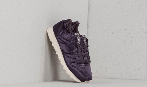 Reebok Classic Leather Satin Smoky Volcano/ Classic White