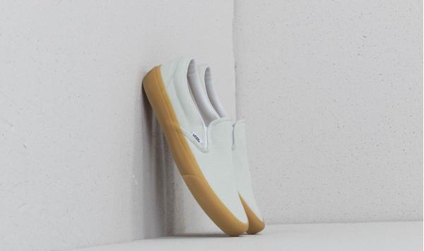 Vans Classic Slip-On Blue Flower/ Gum