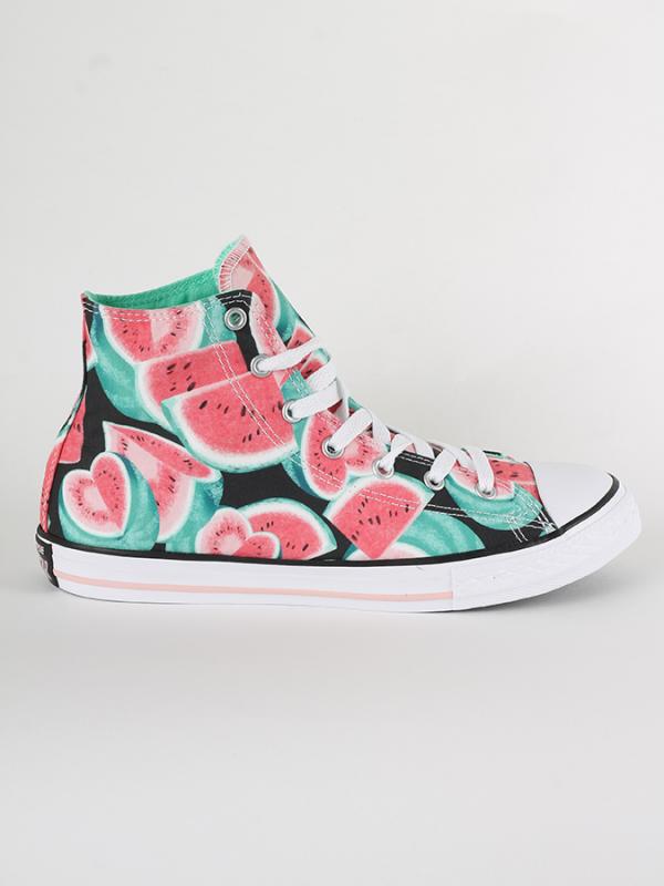 Boty Converse Chuck Taylor All Star HI Watermelon Barevná