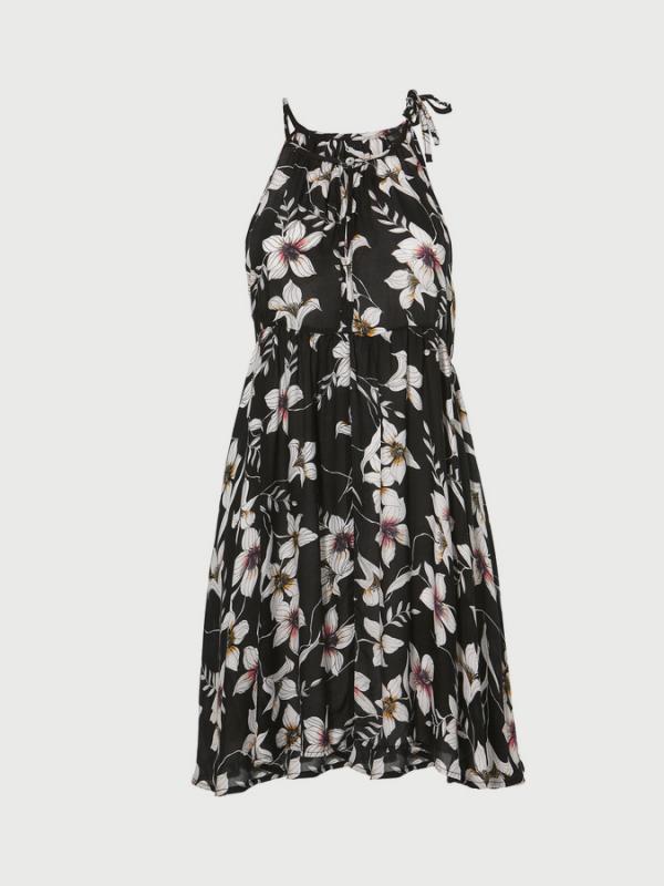 Šaty O´Neill Lw Beach High Neck Dress Černá