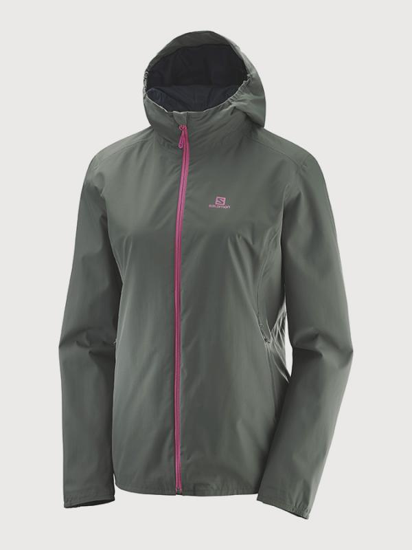 Bunda Salomon Essential Jkt W Šedá