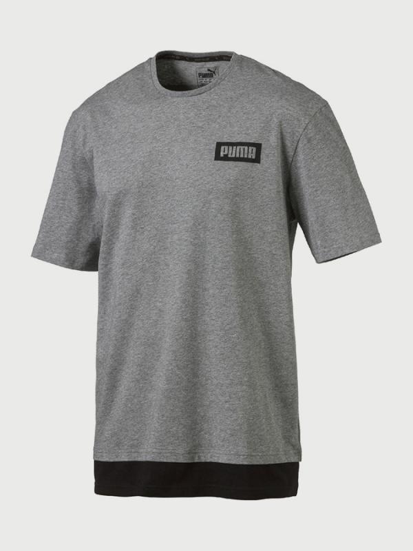 Tričko Puma Rebel Tee Šedá