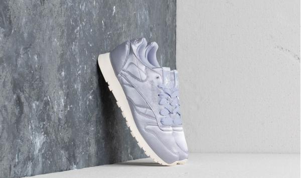 Reebok CL Leather Satin Purple Fog/ Classic White