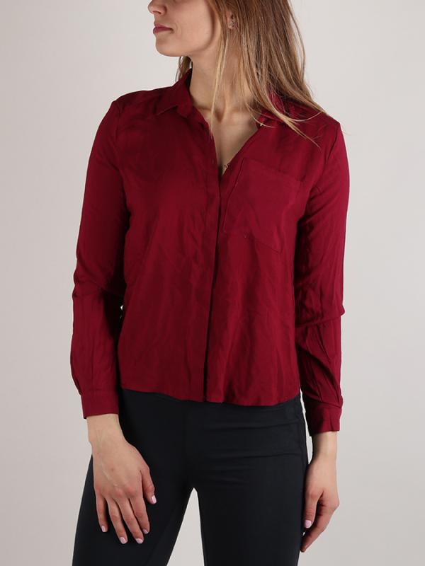 Košile Alcott SOLID COLOR SHIRT Červená