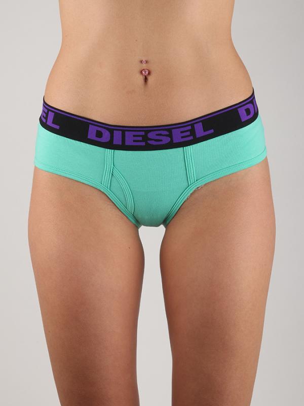 Kalhotky Diesel Ufpn - Oxy - Threepack Uw Panties 3 Pack Zelená
