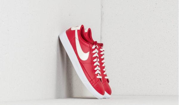 Nike Blazer Low Leather Gym Red/ Sail