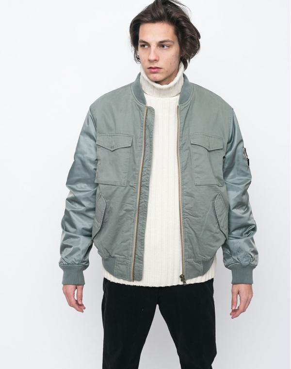 WeSC The Contrast Dusty Green L
