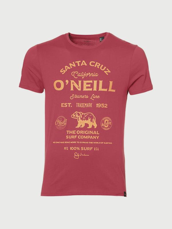 Tričko O´Neill Lm Muir T-Shirt Červená