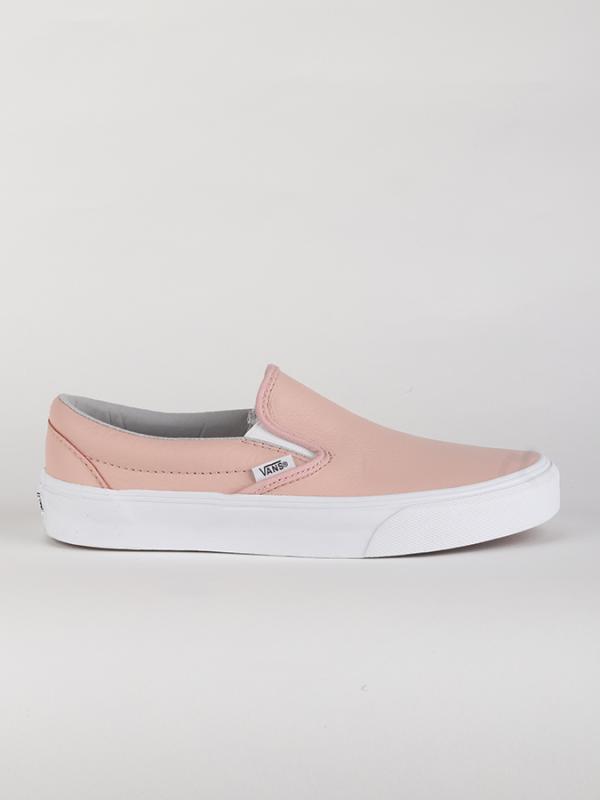 Boty Vans Ua Classic Slip-On (Leather) Ox Růžová