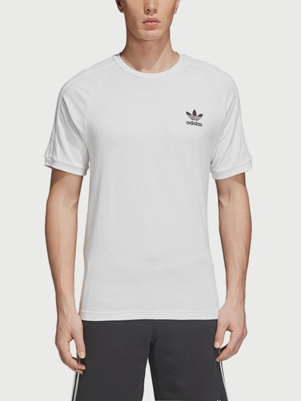 Tričko adidas Originals 3-Stripes Tee Bílá