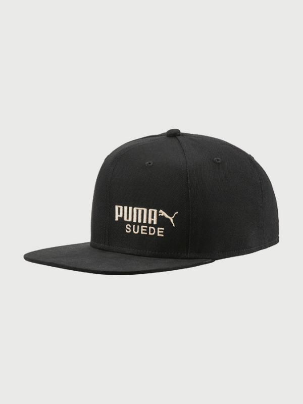 Kšiltovka Puma ARCHIVE Suede cap Černá