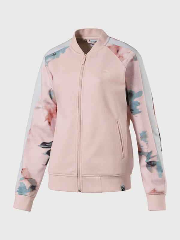 Mikina Puma Classics Logo T7 Tr Jkt AOP Béžová