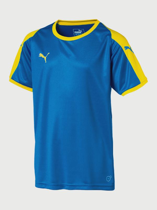 Tričko Puma LIGA Jersey Jr Modrá