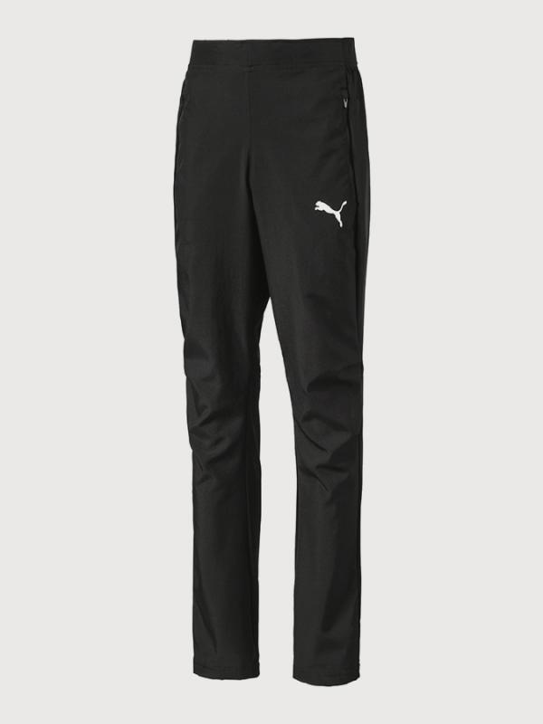 Tepláky Puma LIGA Sideline Woven Pants Jr Černá