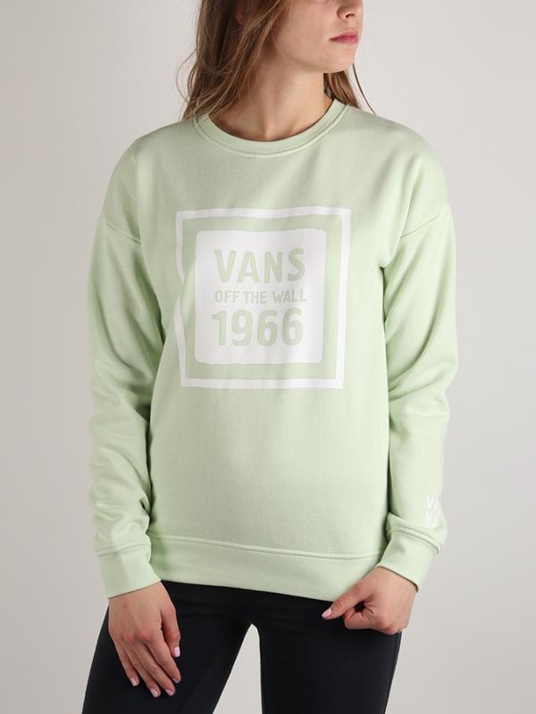 Mikina Vans Wm Commerce Crew Ambrosia Zelená