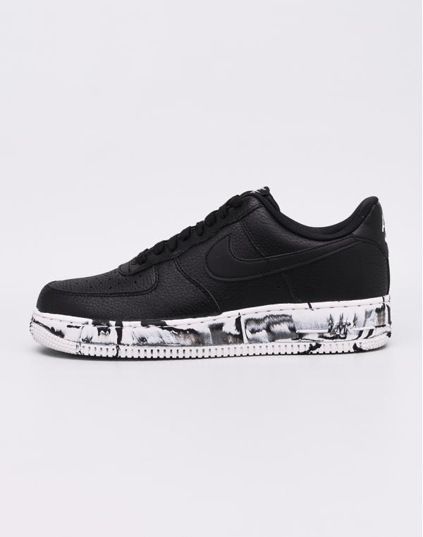 Nike Air Force 1 '07 LV8 Leather Black / Black - Summit White 46