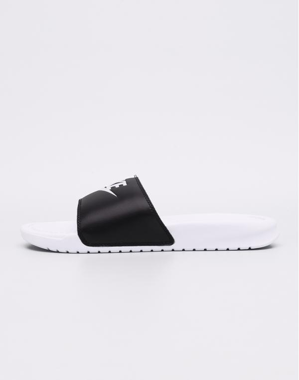 Nike Benassi JDI White/ Pure Platinum - Black/ White 40,5