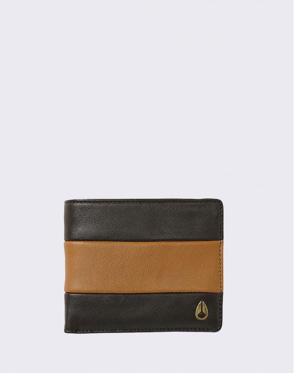 Nixon Satellite Big Bill Bi-Fold ID Brown Saddle