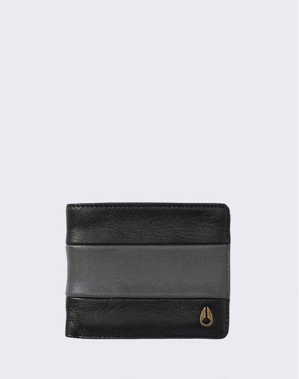Nixon Satellite Big Bill Bi-Fold ID Black / Charcoal