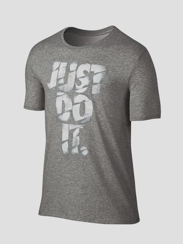 Tričko Nike M NK DRY TEE DF JDI GRIND Šedá