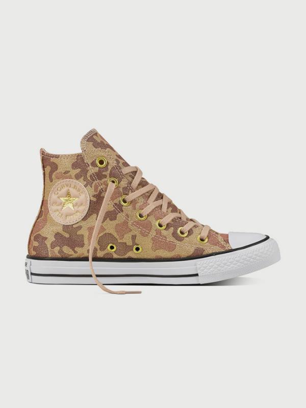 Boty Converse Chuck Taylor All Star HI Hnědá