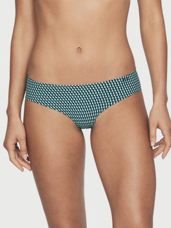 Kalhotky Under Armour Pure Stretch Hipster Printed Zelená