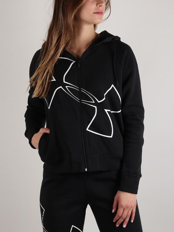 Mikina Under Armour Good Europe Fz Černá