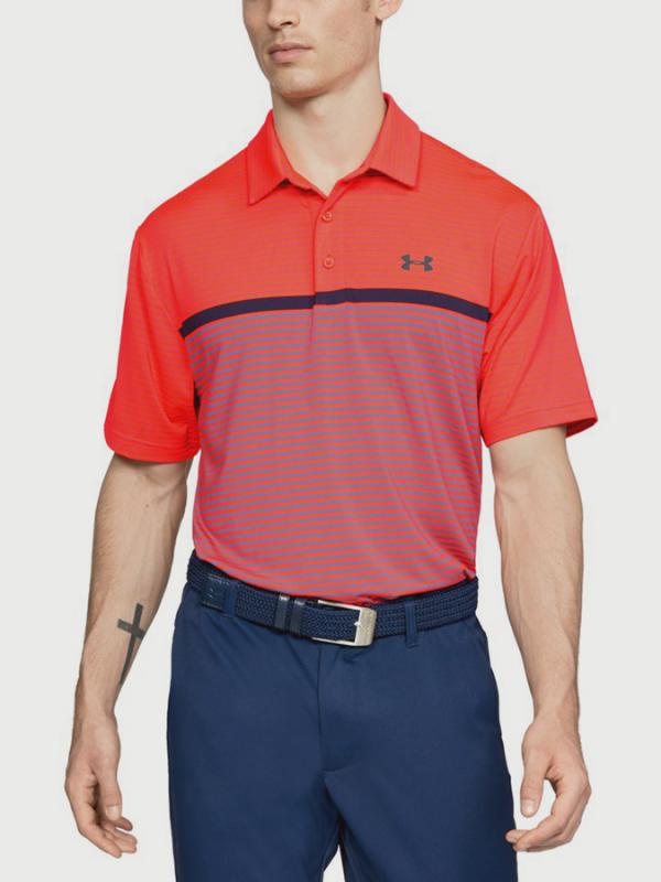 Tričko Under Armour Playoff Polo Oranžová
