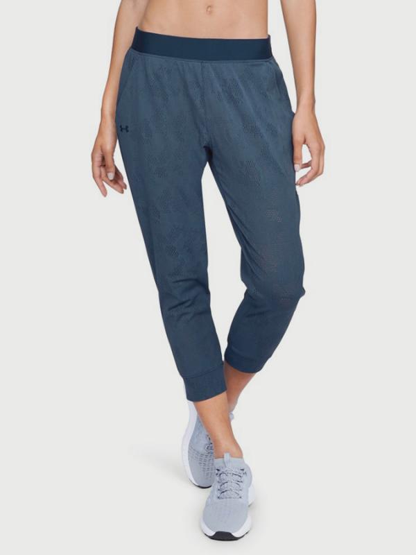 Legíny Under Armour Tb Balance Mesh Loose Crop Modrá