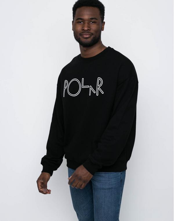 Polar Skate Co. AMERICAN FLEECE Black M