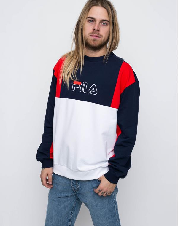 Fila Antonio Peacoat-High Risk Red-Bright White M