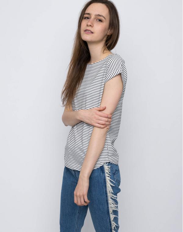 Wemoto BELL STRIPE Offwhite-Black L