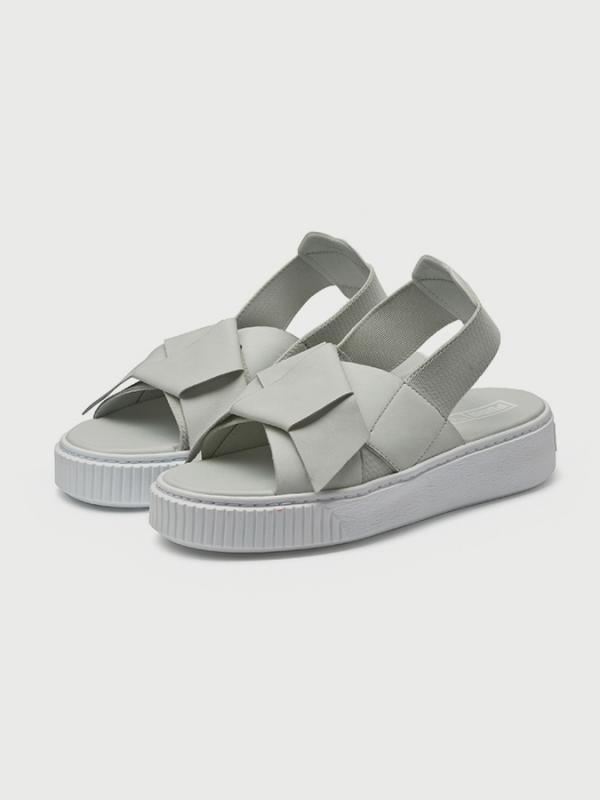 Sandály Puma Platform Sandal LEA Wn s Šedá