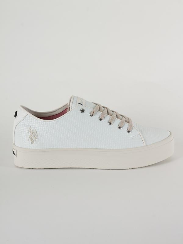 Boty U.S.Polo Ronda1 Woven Bílá