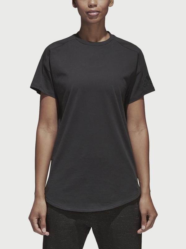 Tričko adidas Performance W Zne Tee Černá
