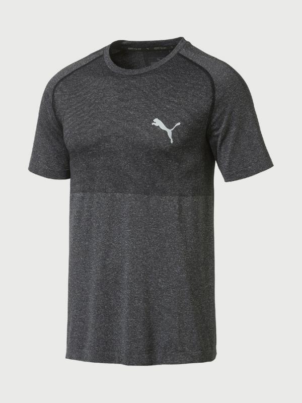 Tričko Puma evoKNIT Basic Tee Černá