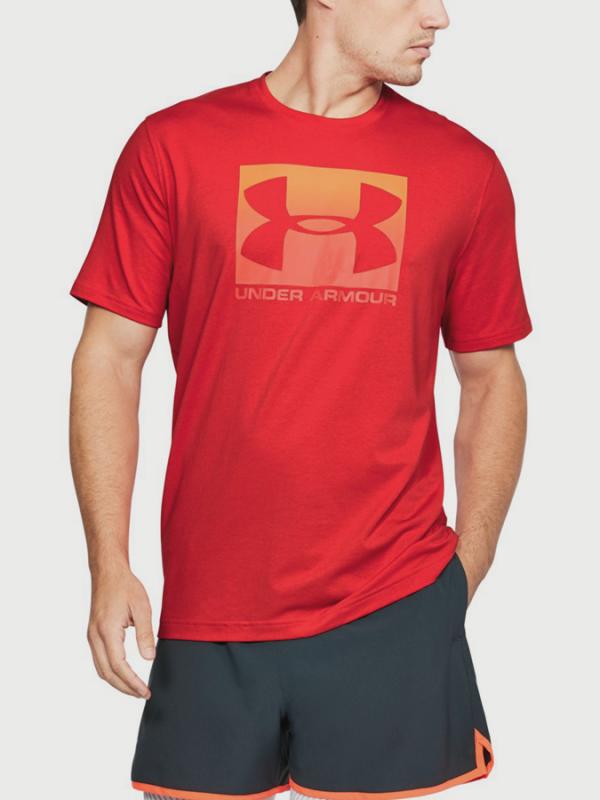 Tričko Under Armour Boxed Sportstyle SS Červená