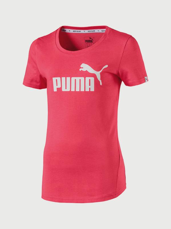 Tričko Puma Style ESS Logo Tee G Růžová