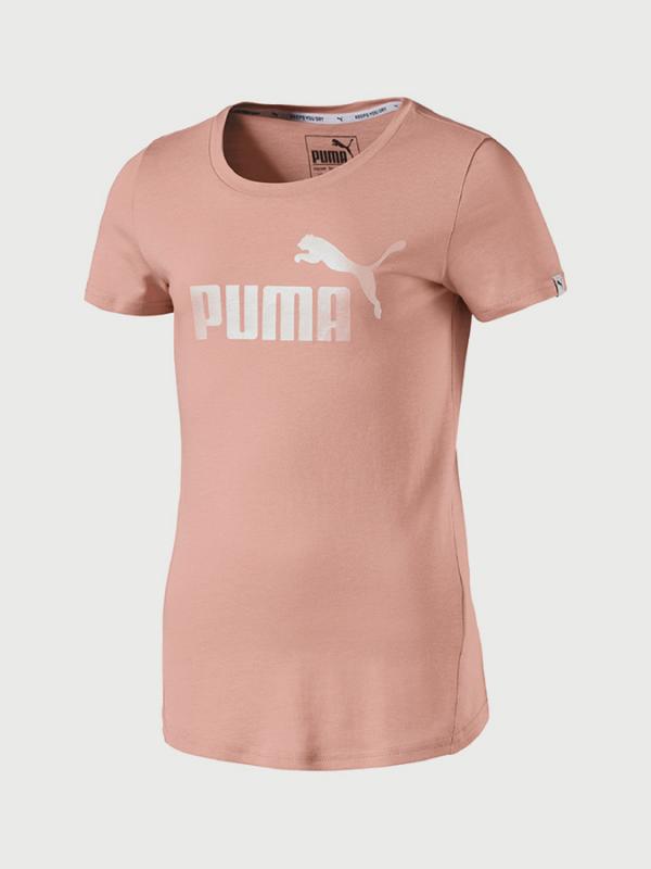 Tričko Puma Style ESS Logo Tee G Růžová