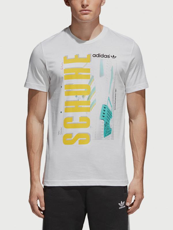 Tričko adidas Originals Commercial Tee Bílá