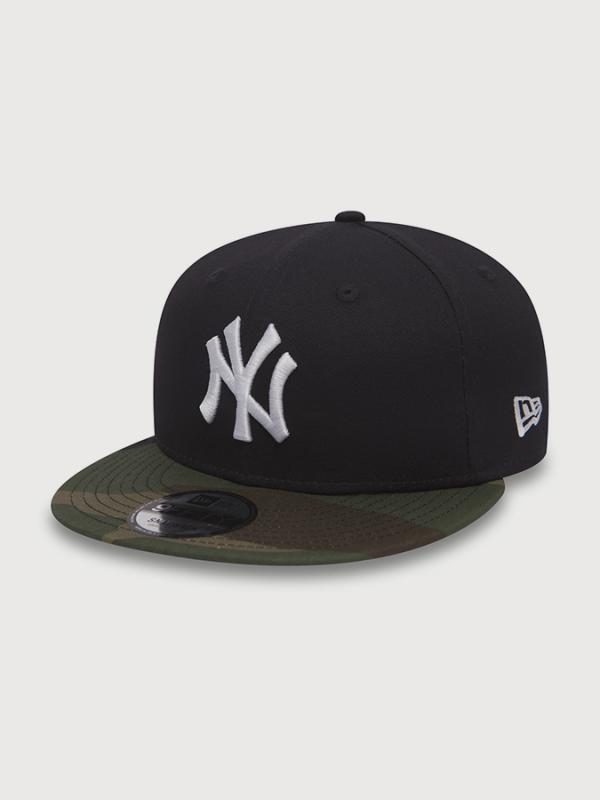 Kšiltovka New Era 950 Team camo NEYYAN Modrá