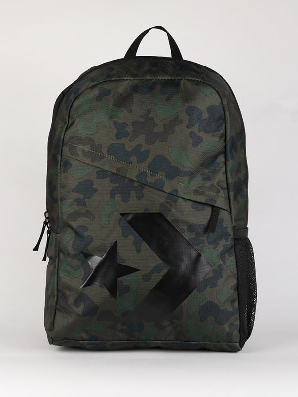 Batoh Converse Speed Backpack Star Chevron Zelená