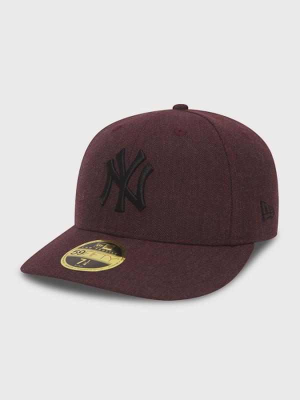 Kšiltovka New Era 5950 Heather Lp NEYYAN Červená