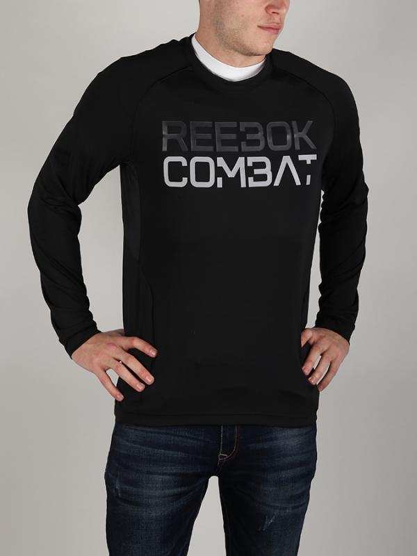 Tričko Reebok Combat Long Sleeve Černá
