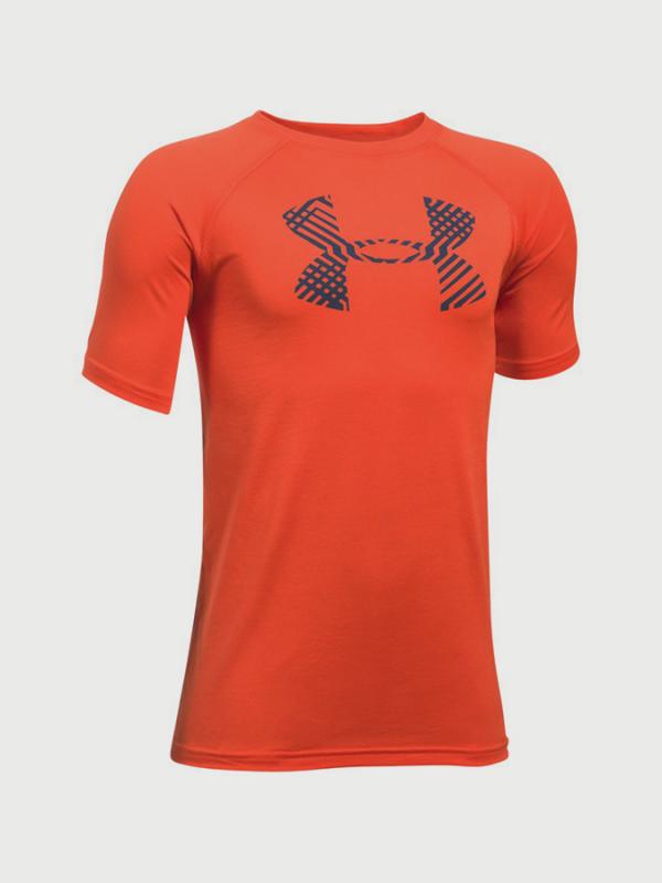 Tričko Under Armour Tech Big Logo Ss Oranžová