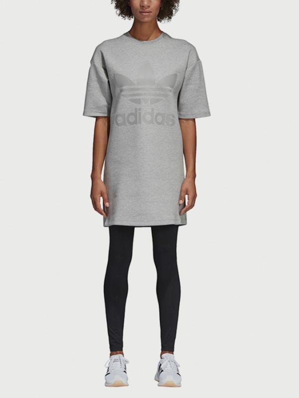Šaty adidas Originals Dress Šedá
