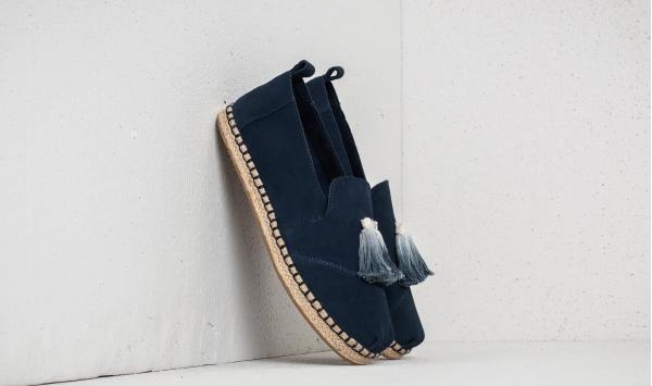 TOMS Wmn Deconstructed Alpargata Rope Navy Suede/ Tassel