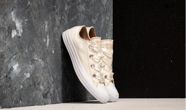 Converse Chuck Taylor All Star Big Eyelets Ox Egret/ Vintage Khaki/ White