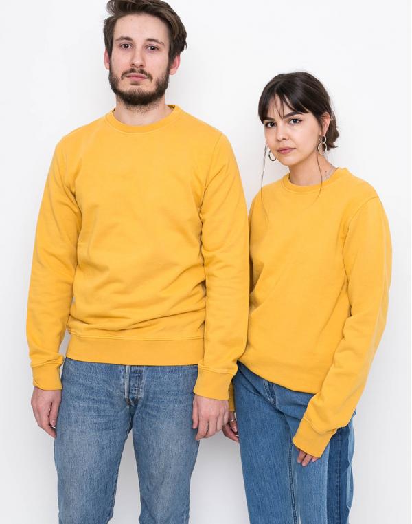 Colorful Standard Classic Organic Crew Burned Yellow M