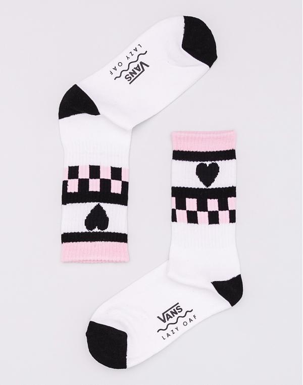 Ponožky Vans Lazy Oaf Lazy Sock White